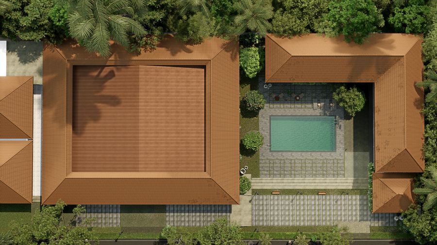 Bangalore Resort — Aerial View, Bangalore, Karnataka
