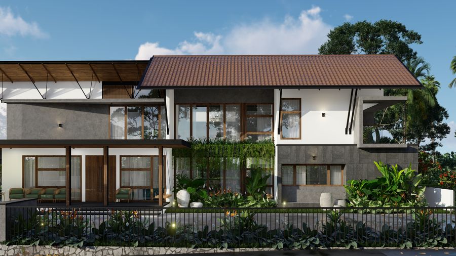 Nasmal — Front Elevation, Ottapalam, Kerala