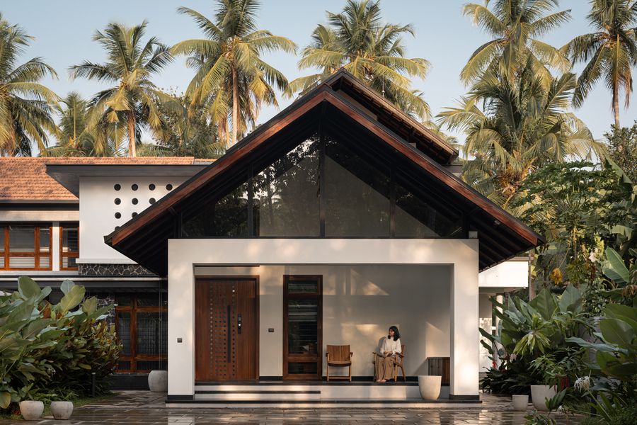 Zakariya — Front Elevation, Calicut, Kerala